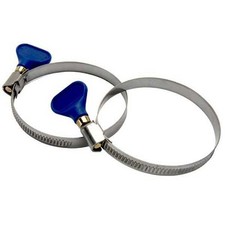 WOODRIVER Hose Clamps 2-1/2" Keyed (2)