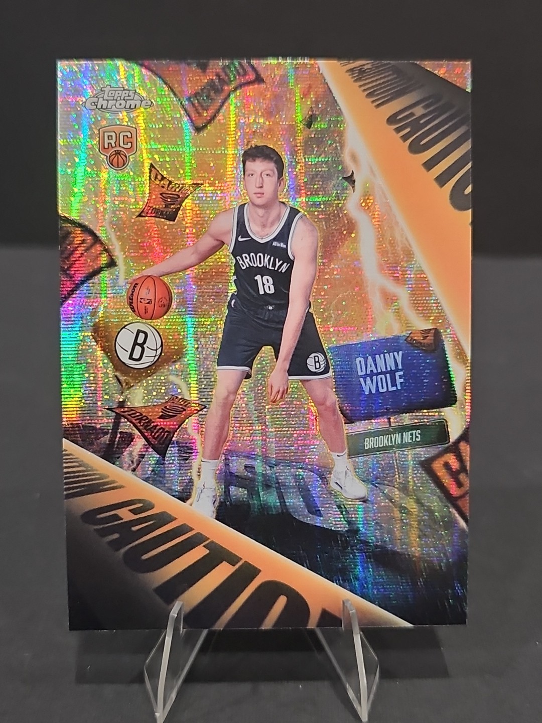 2025-26 Topps Chrome - Advisory Danny Wolf #AD-18 (RC) SSP Case Hit!