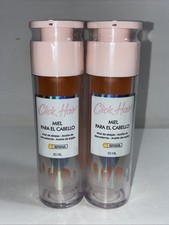 Lot Of 2 Sealed Click Hair Miel De Cabello 50...