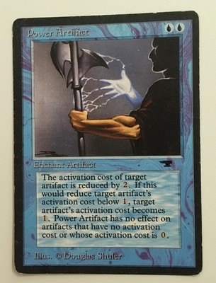 Mtg POWER ARTIFACT, Antiquitäten, Reserved List.