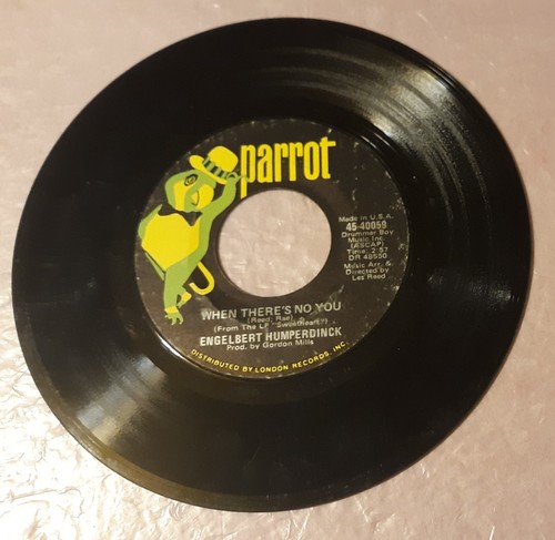 Engelbert Humperdinck Stranger Step Into My World/When There's No You 7" 45rpm - Picture 2 of 2