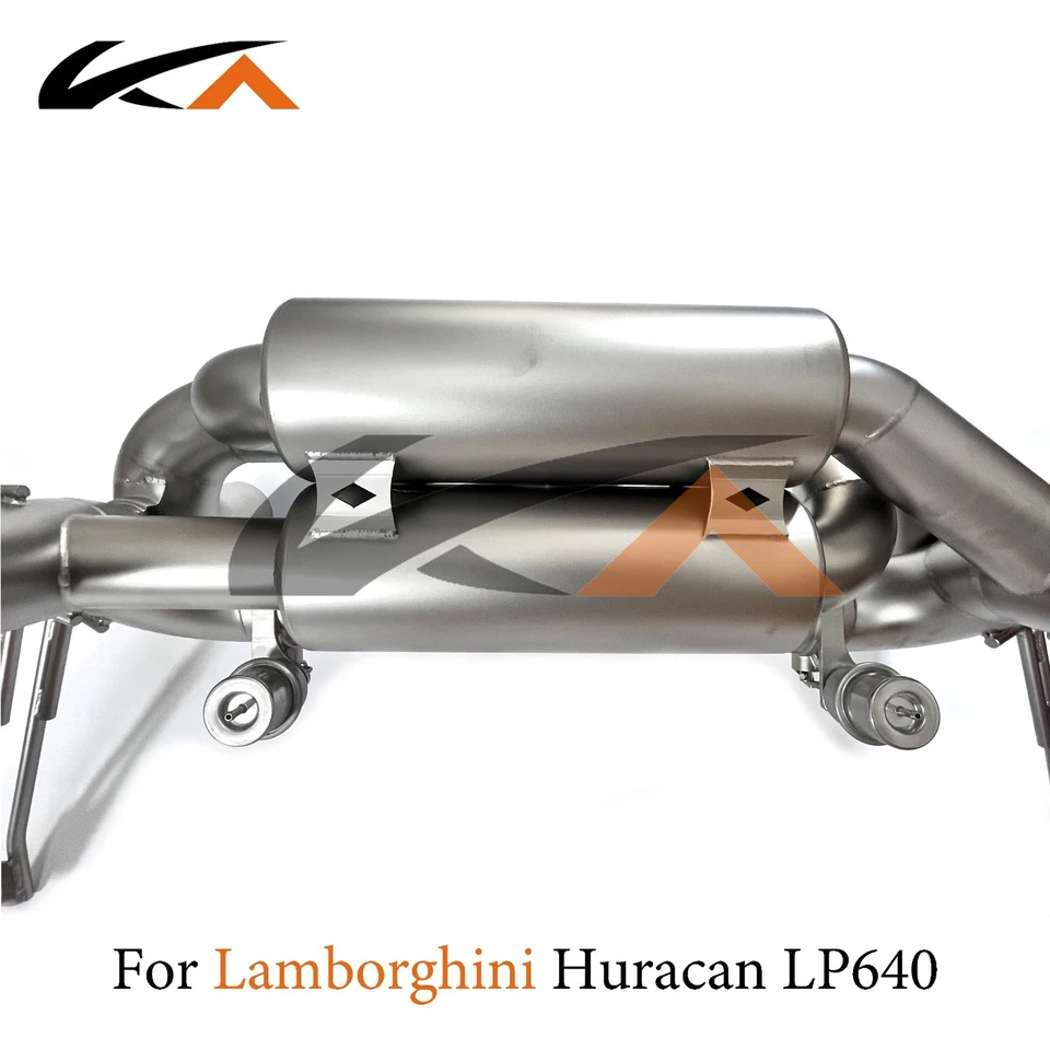 Escape KA Catback para Lamborghini Huracan LP640-2 Tecnica acero sección trasera Foto 3 de 4