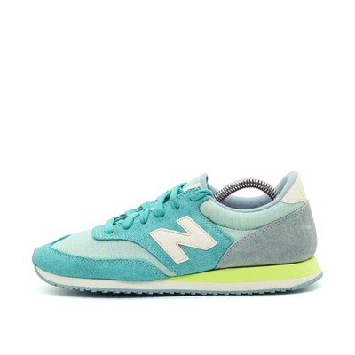 New Balance Damen 620 Laufschuh Türkis Wildleder, Mesh Low-Top Sneaker EU 33