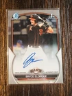Bryce Eldridge 2023 Bowman #CDA-BE Chrome 1st Auto Giants On-Card TOP PROSPECT