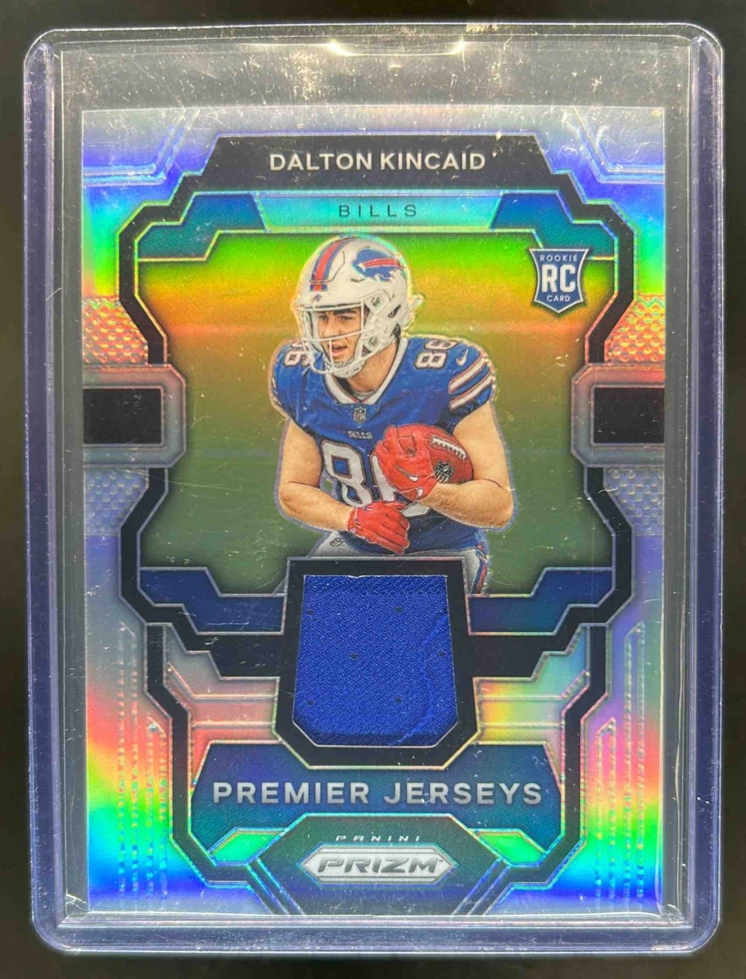 2023 Prizm Dalton Kincaid Premier Jerseys RC Rookie #PJ-DK Bills