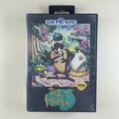 Taz-Mania [Sega Genesis - Game & Box Only - Tested]