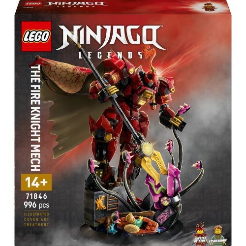 Merchandising Lego: 71846 - Ninjago - Mech Cavaliere Del Fuoco - Immagine 3