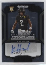 2025 Panini Prizm Draft Picks Draft Picks Auto Kobe Hudson #DPA-KHN Auto 0y9k