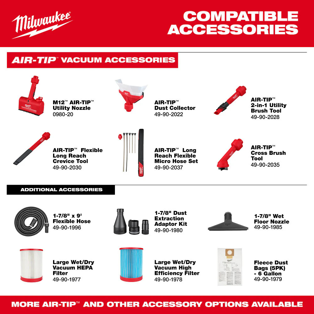 Milwaukee 0926-20 M18 FUEL 18V NEXUS Dual Battery Vacuum Motor