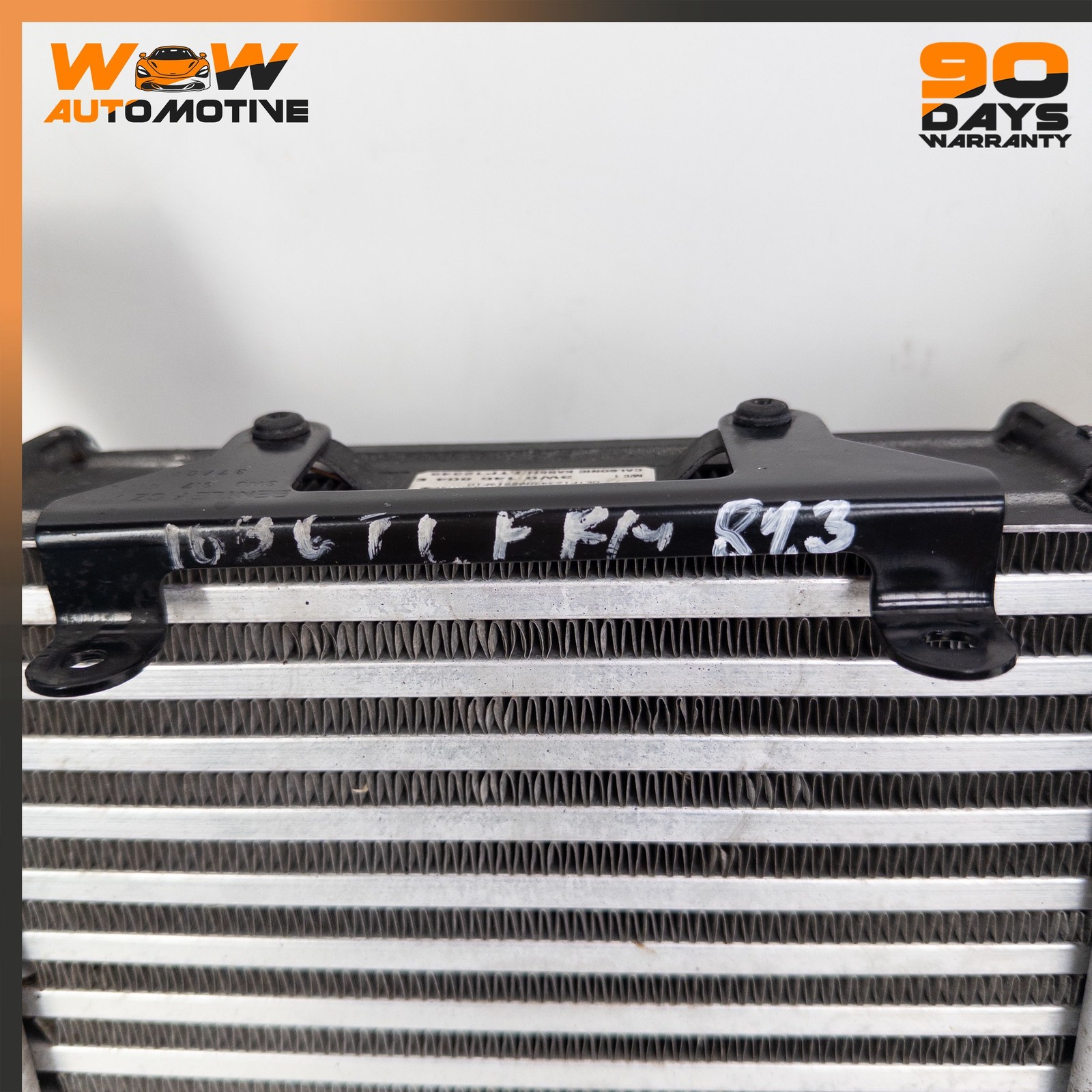 04-13 BENTLEY CONTINENTAL GTC FLYING SPUR RIGHT INTERCOOLER CHARGE AIR COOLER OE