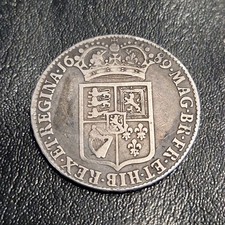 1689 Half Crown William & Mary L/M variant