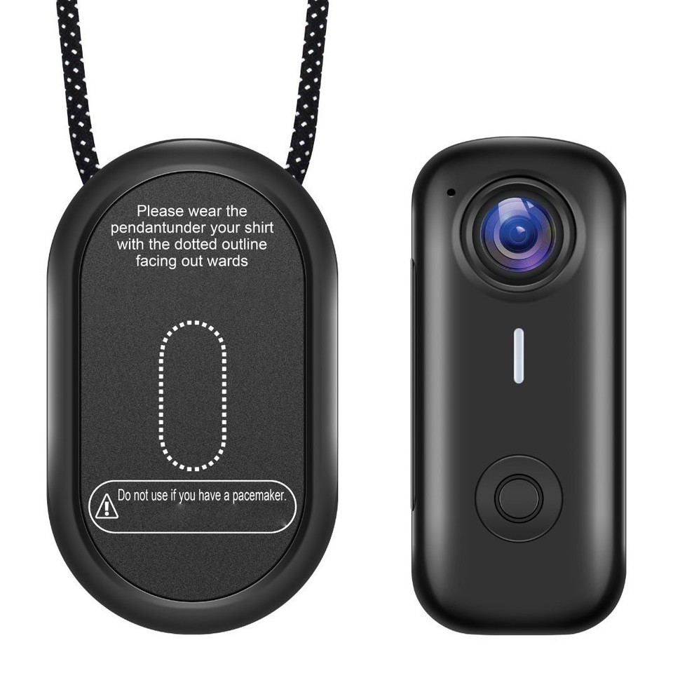 Compact Magnetic 2K Action Camera with Loop Recording for Pets Travel ...