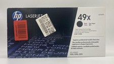 HP 49X Q5949X Black Hi Yield Toner Cartridge Genuine New