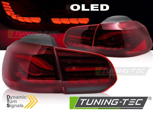 Paar RüCkleuchten VW Golf 6 08-13 Full LED DYN Rauchrot - 41179269-image