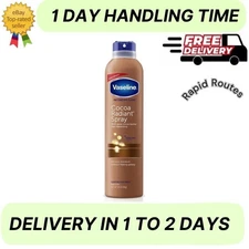 Vaseline Spray On Lotion Spray Moisturizer Cocoa Radiant 6.5 oz