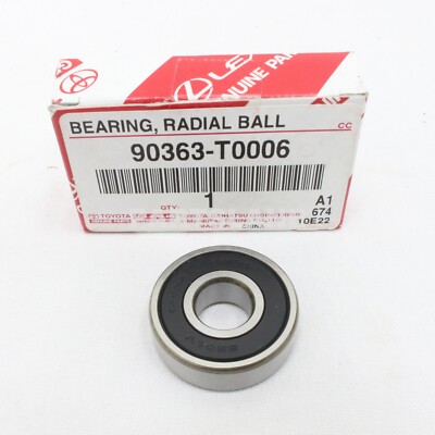 トジハページ 90363-T0006 Toyota OEM Genuine BEARING (FOR INPUT SHAFT) | eBay