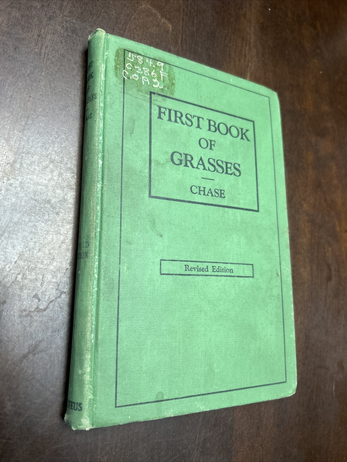 First Book Of Grasses by Agnes Chase 1937 revised edition