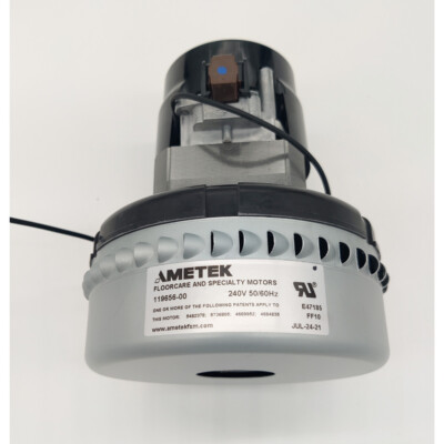 Ametek 119656-00 Vacuum Motor 240 Volts 2 stage Peripheral