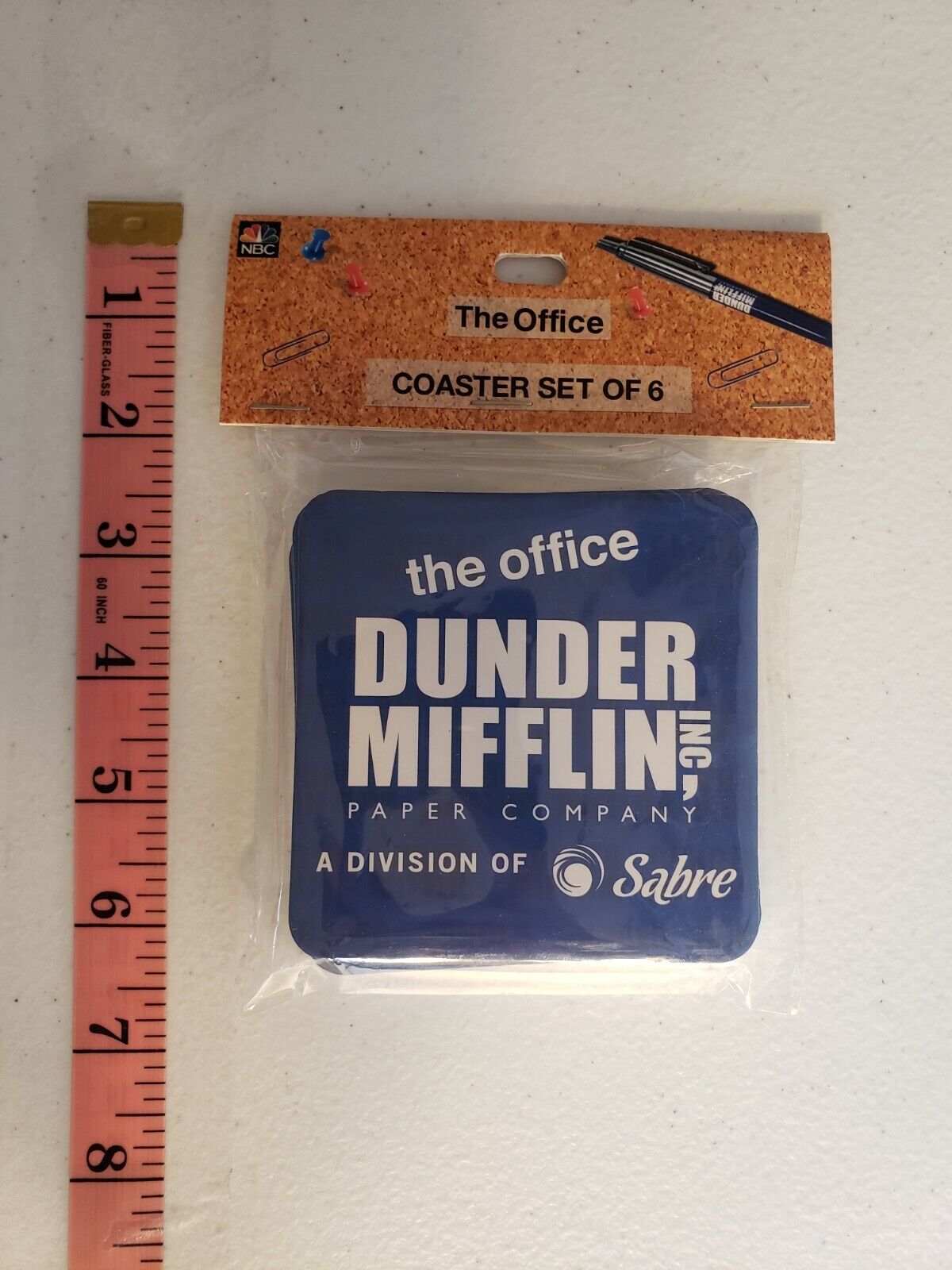 The Office Dunder Mifflin Coasters, Set of 6