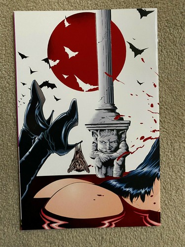 HARRIS COMICS VENGEANCE OF VAMPIRELLA (1994) #1 Primera impresión Blood RED FOIL cubierta - Imagen 2 de 2