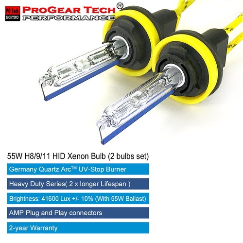 Heavy Duty 55W H8 H9 H11 6000K Fast Bright AC Digital HID Xenon Conversion Kit - Picture 8 of 12