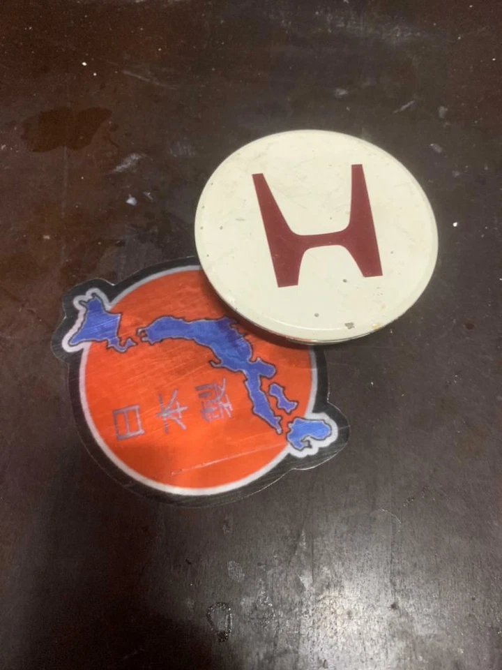 Original Wheels Center Cap Enkei Honda iTR Integra 98 & Honda Ek 99 Type R - Image 2 of 4