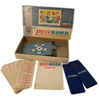 VINTAGE 1962 Milton Bradley Password Board Game