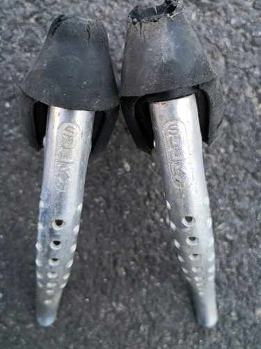 Leviers De Frein CLB Old Bike - Aluminium Argenté Pour Vélo De Route (France)