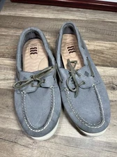 Sperry Men's Authentic Original Plushwave Boat Shoe, Navy, 12 M US