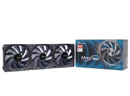 4711173877592 Seasonic MagFlow 3-Fan Kit - 第 1/1 張圖片