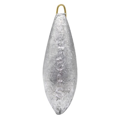 3oz Beach Bomb Lead Sinker Weights Lure Cod Sea Pier Mackerel Bait Fishing 90g