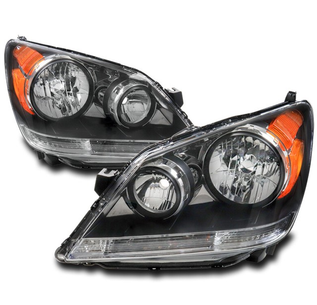 For 08 09 10 Honda Odyssey Minivan Replacement Headlights Headlamps
