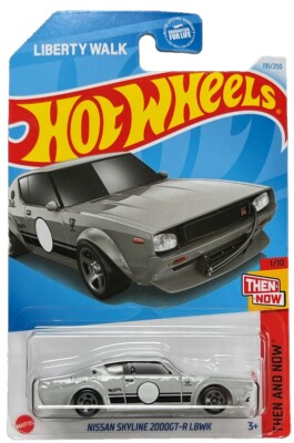 HOT WHEELS NISSAN SKYLINE 2000GT-R LBWK THEN AND NOW 2024 | eBay