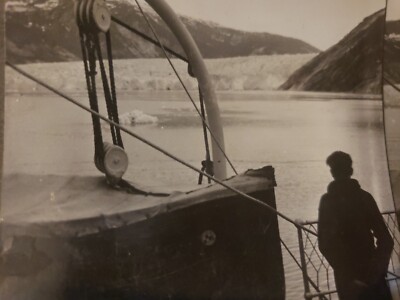 Stereoview Real Photo Iceberg Just Near Prince Rupert British Columbia BC Card