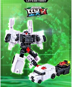 TOBOT 2023 MINI Rescue DOC Transformer Robot Ambulance Trailer Car Action Toy