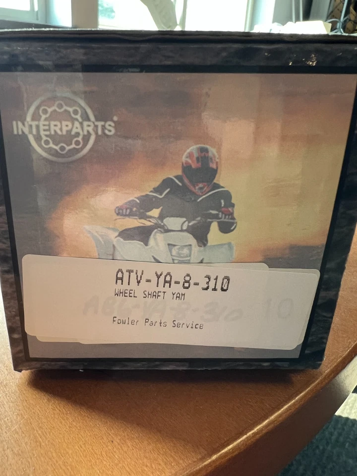 INTERPARTS COMPLETE LEFT OR RIGHT FRONT AXLE FOR YAMAHA BIG BEAR ATV-YA-8-310 - Image 3 of 3