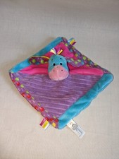 Esel I-Ah Schnuffeltuch Schmusetuch Baby Kuscheltuch Disney Nicotoy lila iah