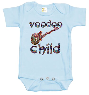 Baby Bodysuit - Voodoo Child Jimi Hendrix Baby Clothes for Infant Boys and Girls