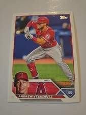 2023 Topps Series 2 #605 Andrew Velazquez [Base] Los Angeles Angels