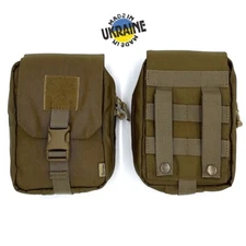 Tactical Detachable First Aid Pouch Coyote MOLLE IFAK Medical Kit Ukraine