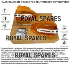 "HAND GUARD KIT, ORANGE" FIT FOR ALL TRIUMPH MOTORCYCLES