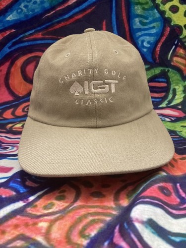 Vintage 90s IGT Golf Classic Hat Strap 