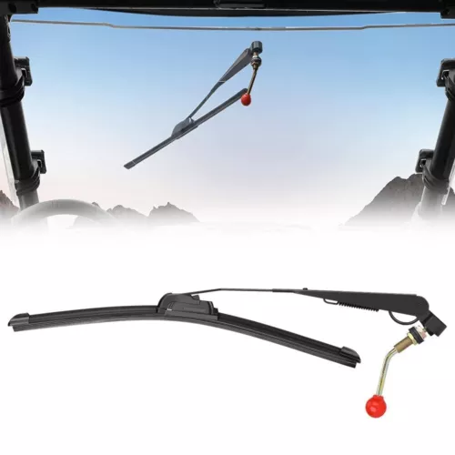 UTV Manual Hand Operated Windshield Wiper for Polaris RZR 900 1000 Ranger 570