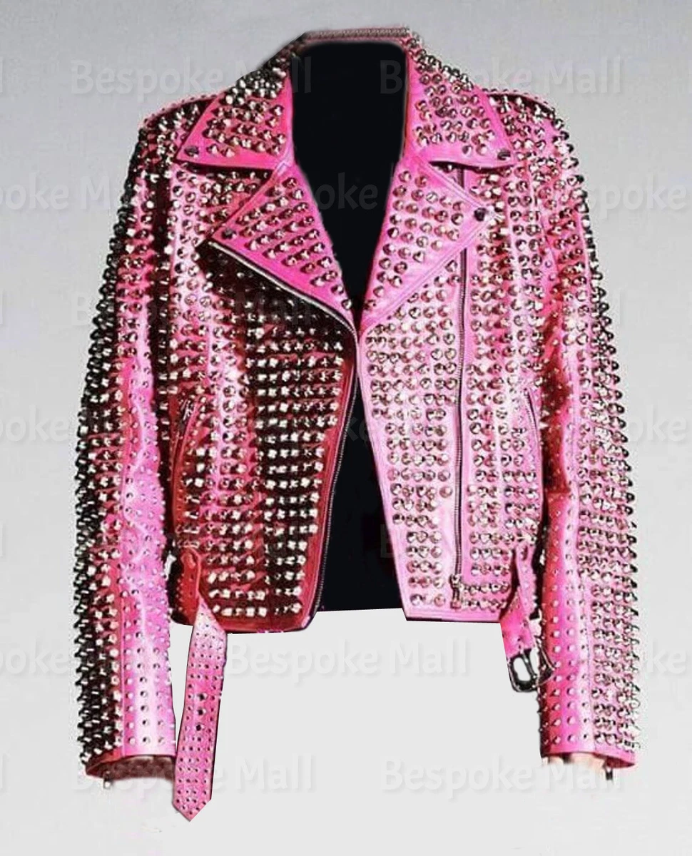 Pink punk shop jacket