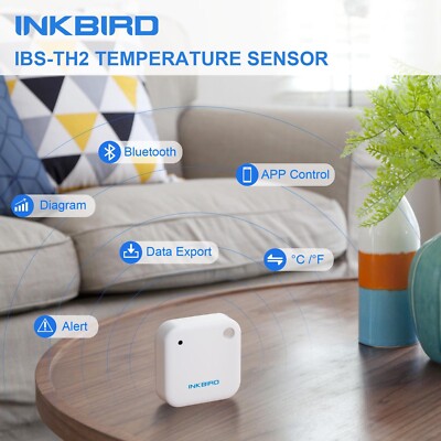 Inkbird Bluetooth Datenlogger Messen nur Temperatur Wein Honig Lagerung C/F TH2