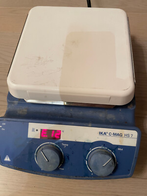 IKA C-MAG HS 7  stirrer mixer  magnetic  plate  hot  ceramic for parts