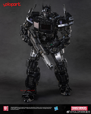 YOLOPARK IIES SDCC Optimus Prime Black Ver Transforme Model 62cm