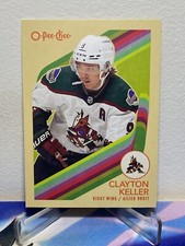 2023-24 O-Pee-Chee OPC Hockey CLAYTON KELLER #19 RETRO SP
