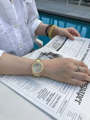 CASIO Baby-G Ladies Full Metal Rose Gold Watch Bluetooth 37 mm MSG