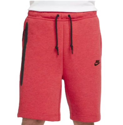 Nike Men's Sportswear Tech Fleece Shorts Red FB8171-672 i | eBay